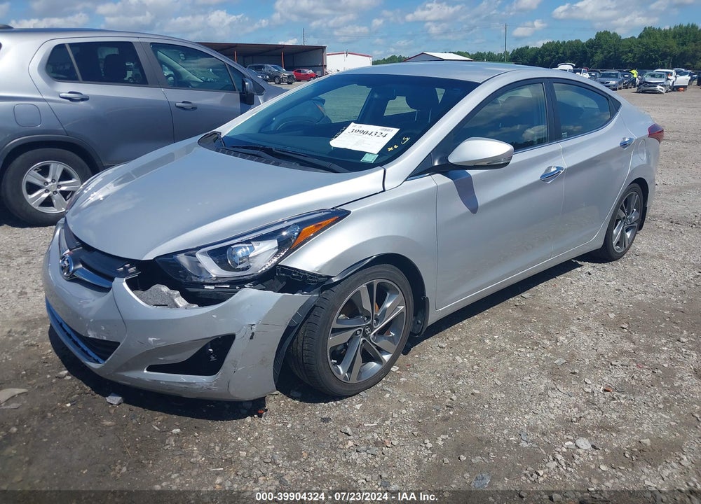 2016 HYUNDAI ELANTRA LIMITED VIN: KMHDH4AE7GU552394