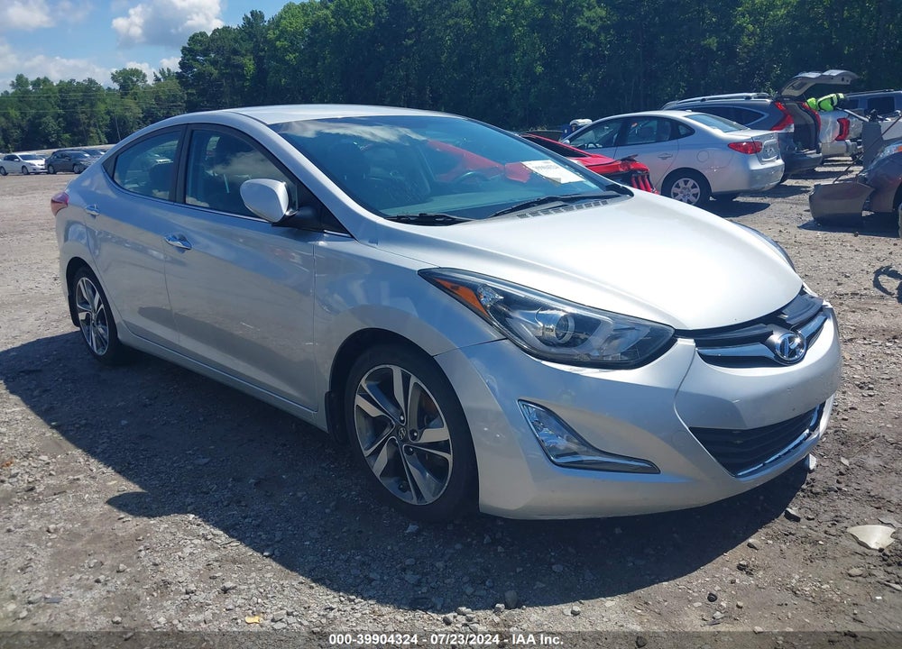 2016 HYUNDAI ELANTRA LIMITED VIN: KMHDH4AE7GU552394