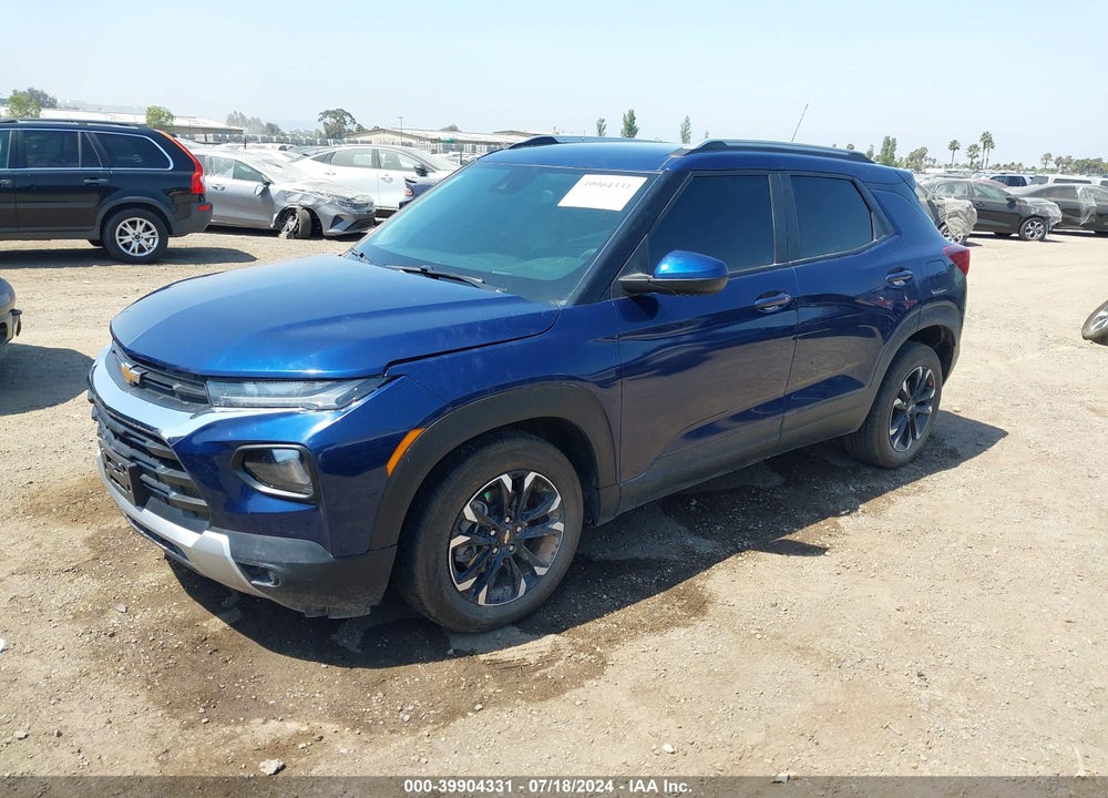 2022 CHEVROLET TRAILBLAZER FWD LT VIN: KL79MPS21NB124337