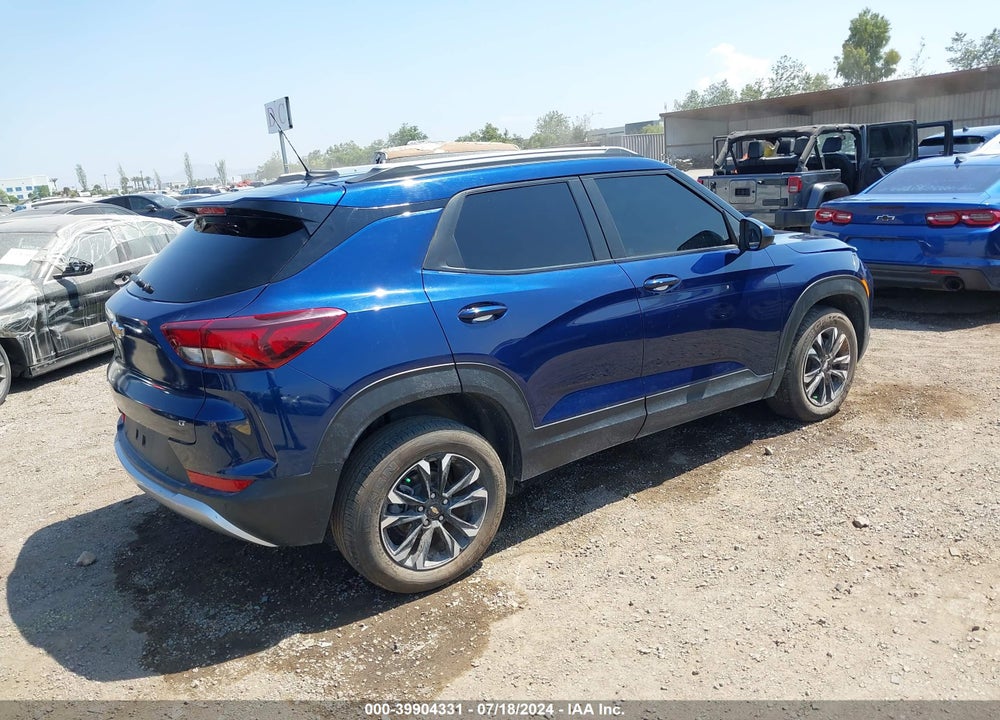2022 CHEVROLET TRAILBLAZER FWD LT VIN: KL79MPS21NB124337