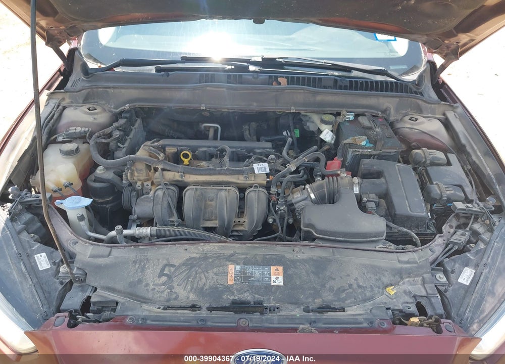 2016 FORD FUSION S VIN: 3FA6P0G70GR382135