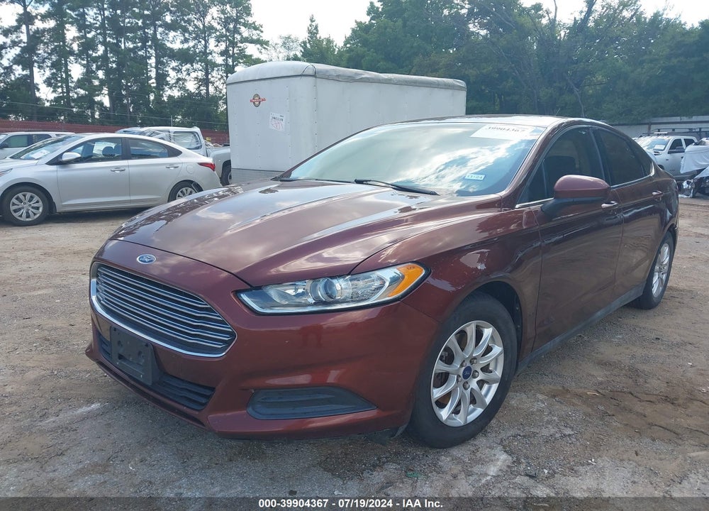 2016 FORD FUSION S VIN: 3FA6P0G70GR382135