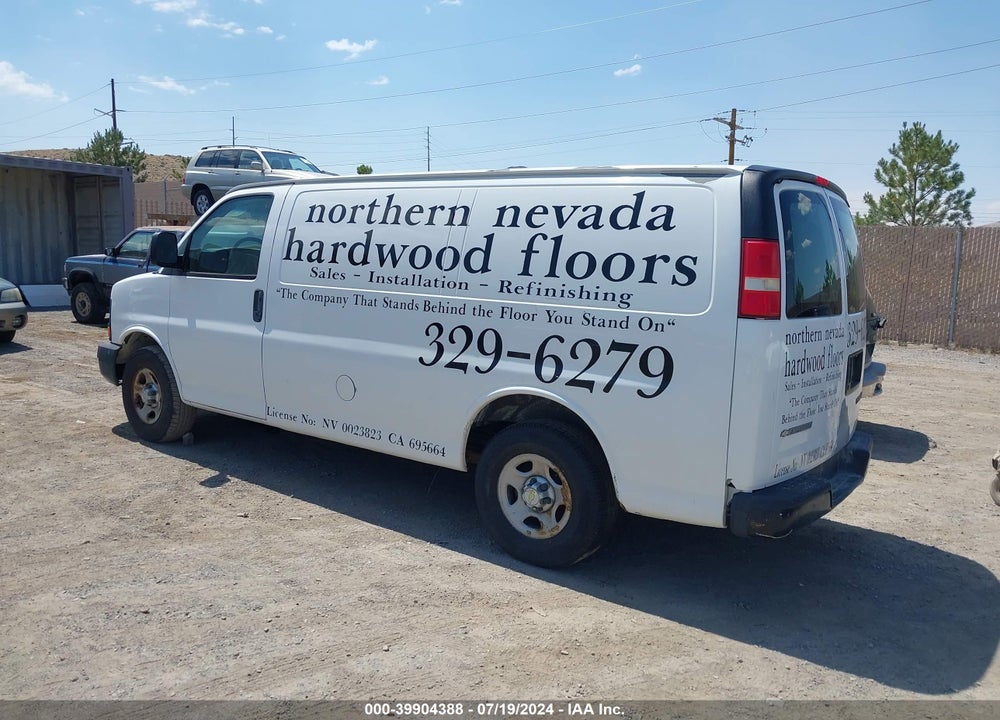2006 CHEVROLET EXPRESS WORK VAN VIN: 1GCFG15X961213114
