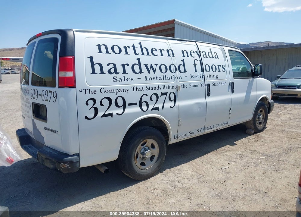 2006 CHEVROLET EXPRESS WORK VAN VIN: 1GCFG15X961213114
