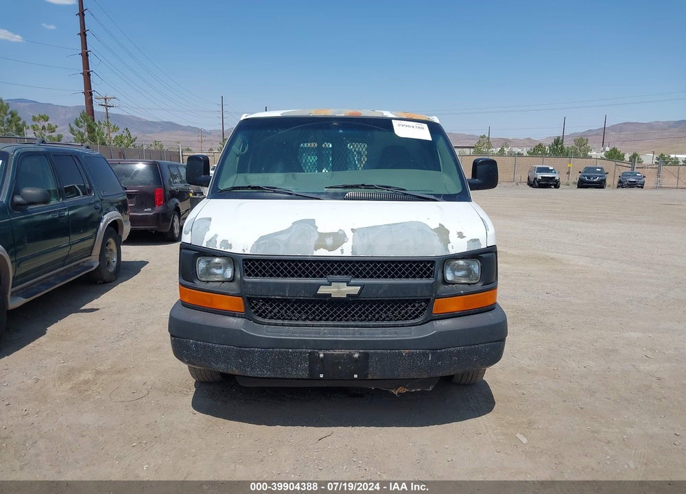 2006 CHEVROLET EXPRESS WORK VAN VIN: 1GCFG15X961213114
