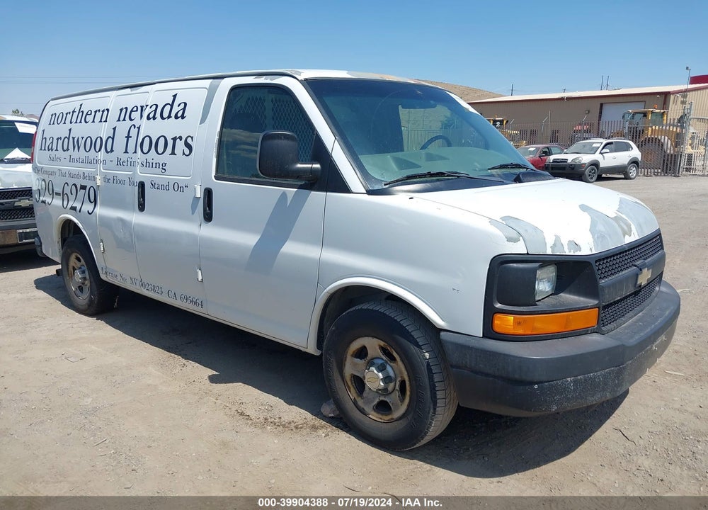 2006 CHEVROLET EXPRESS WORK VAN VIN: 1GCFG15X961213114