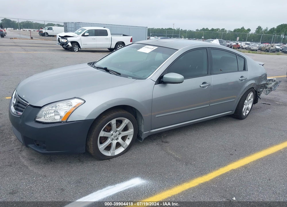 2008 NISSAN MAXIMA 3.5 SE VIN: 1N4BA41E58C817343