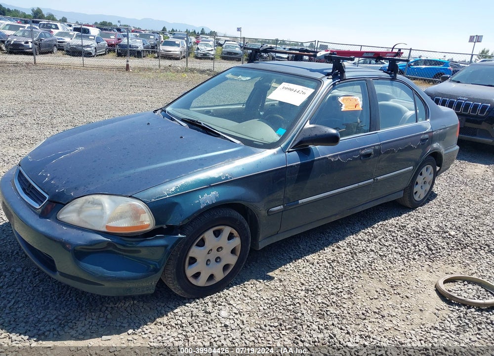 1998 HONDA CIVIC LX VIN: 2HGEJ6677WH584705