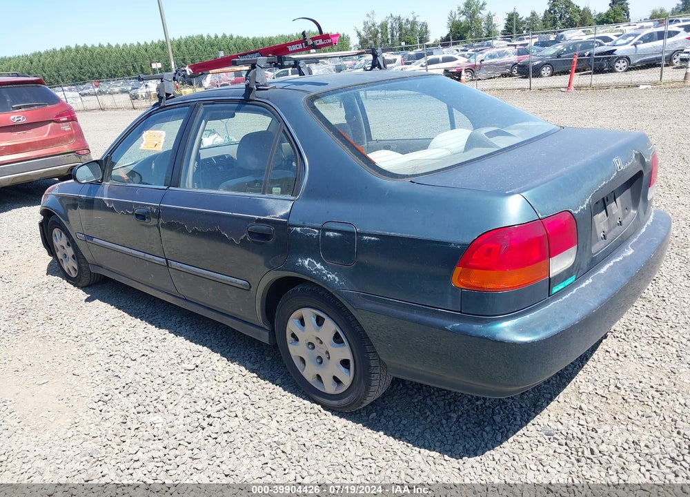 1998 HONDA CIVIC LX VIN: 2HGEJ6677WH584705