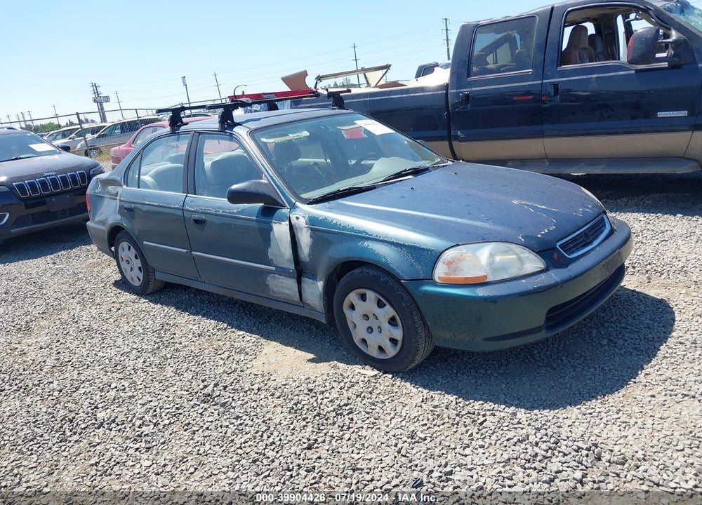 1998 HONDA CIVIC LX VIN: 2HGEJ6677WH584705