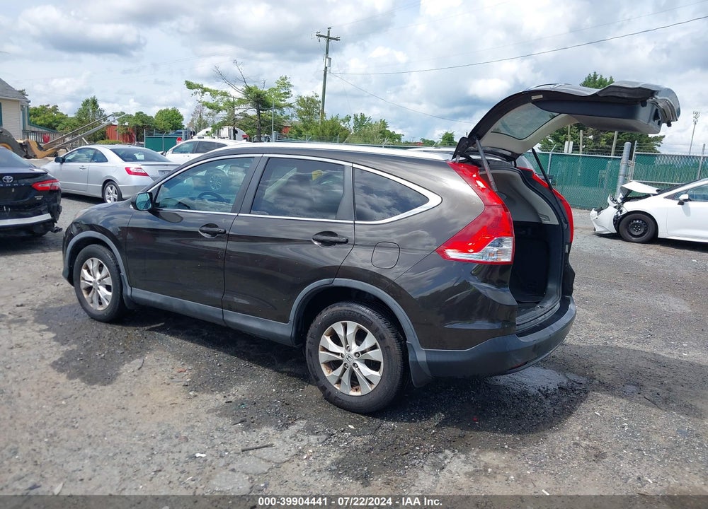 2013 HONDA CR-V EX-L VIN: 5J6RM4H7XDL028875