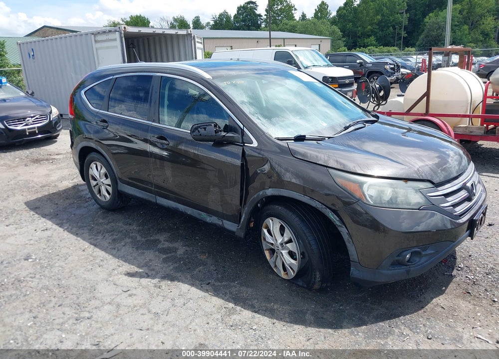 2013 HONDA CR-V EX-L VIN: 5J6RM4H7XDL028875