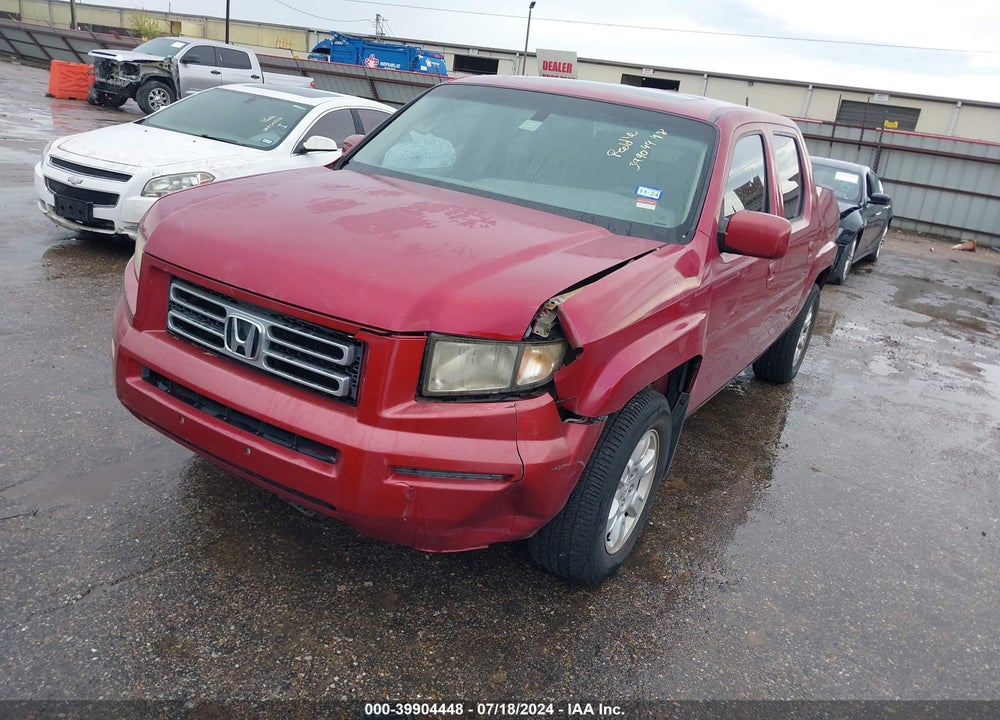 2006 HONDA RIDGELINE RTL VIN: 2HJYK16566H509824