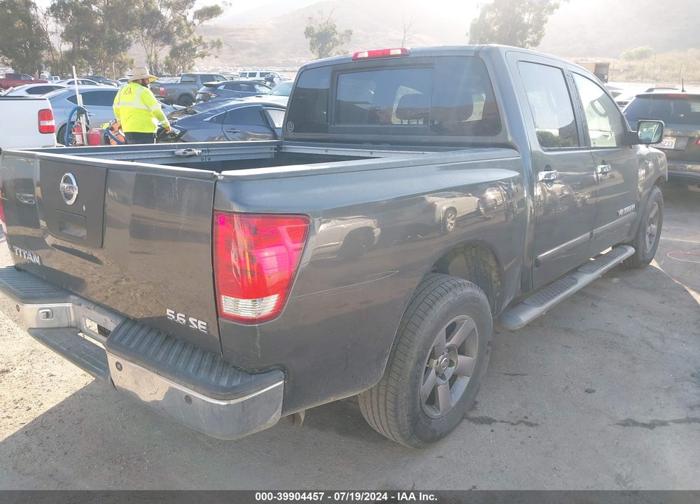 2005 NISSAN TITAN SE VIN: 1N6AA07A85N507509