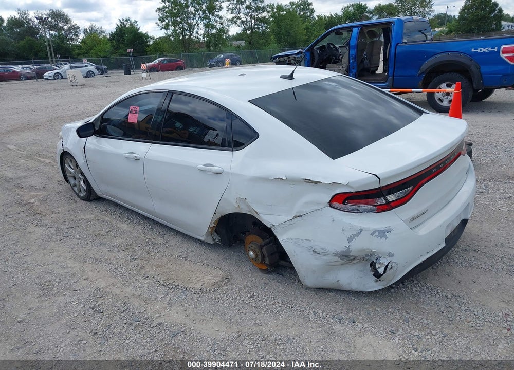2013 DODGE DART SXT VIN: 1C3CDFBA3DD221332