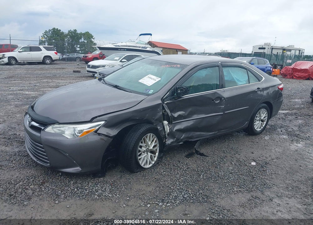 2016 TOYOTA CAMRY LE VIN: 4T4BF1FK5GR575186