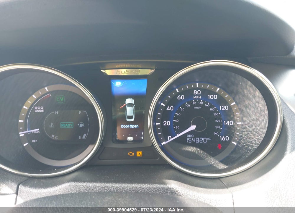 2011 HYUNDAI SONATA HYBRID VIN: KMHEC4A43BA018846