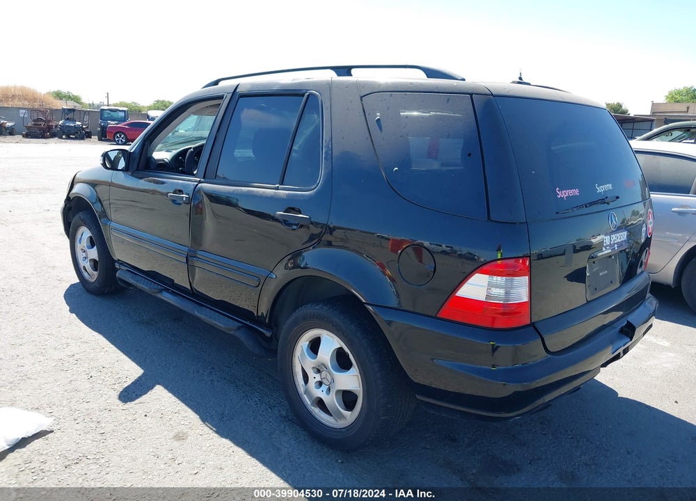 2003 MERCEDES-BENZ ML 320 VIN: 4JGAB54E73A401010