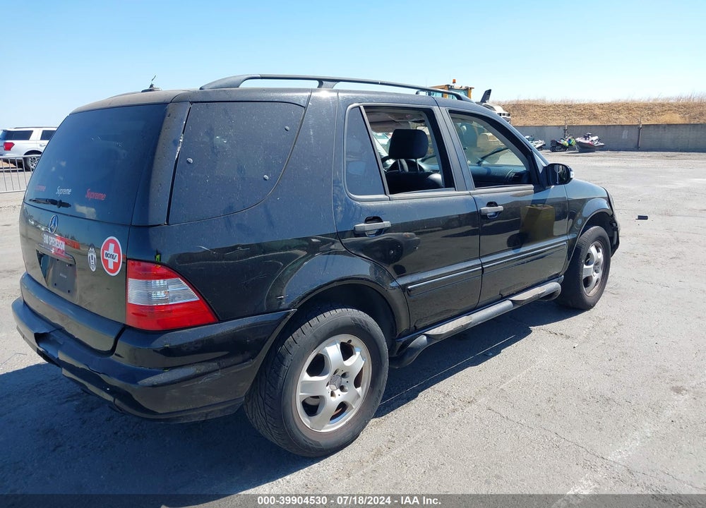 2003 MERCEDES-BENZ ML 320 VIN: 4JGAB54E73A401010