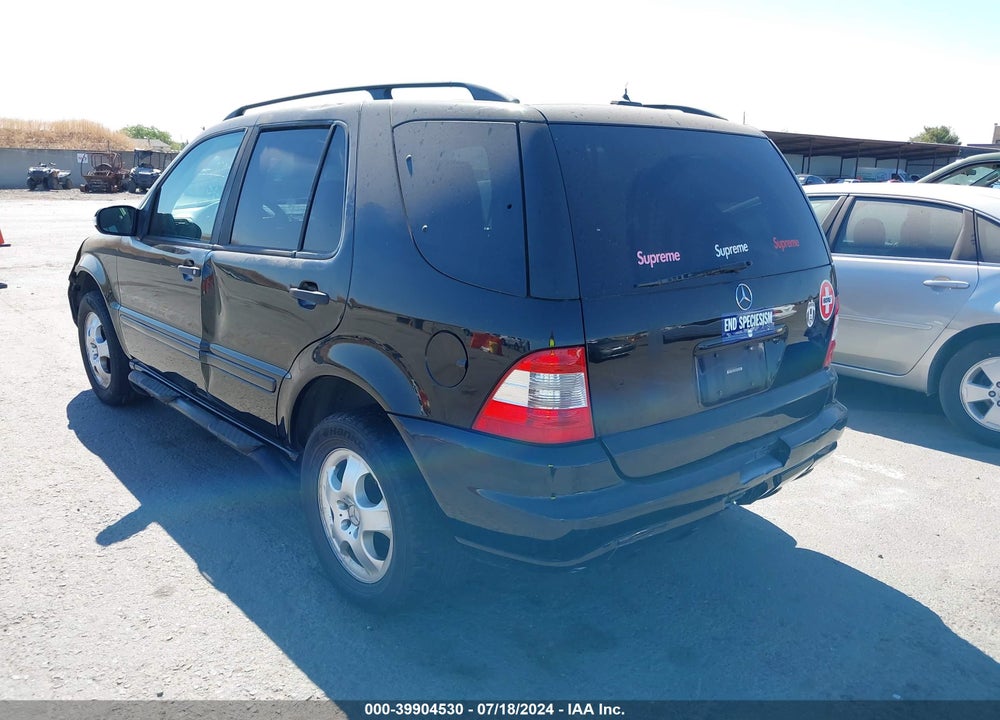 2003 MERCEDES-BENZ ML 320 VIN: 4JGAB54E73A401010
