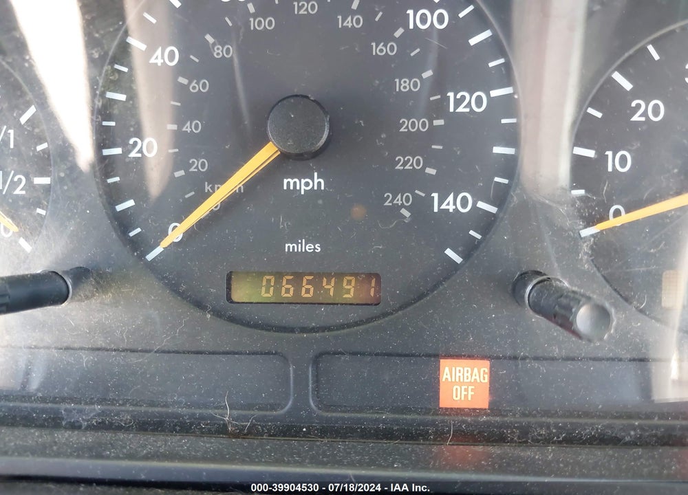 2003 MERCEDES-BENZ ML 320 VIN: 4JGAB54E73A401010