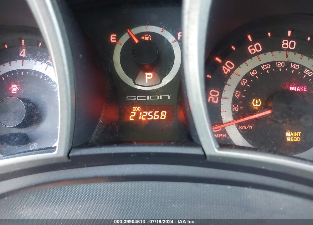 2012 SCION TC VIN: JTKJF5C72C3031531