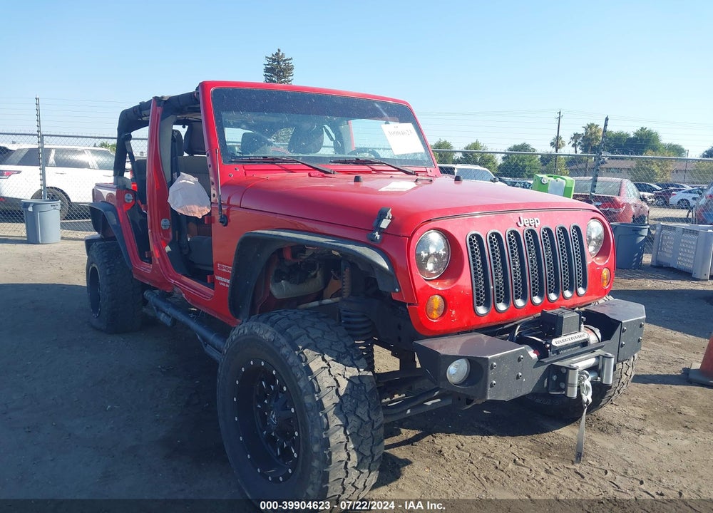 2012 JEEP WRANGLER UNLIMITED SPORT VIN: 1C4HJWDG3CL129458