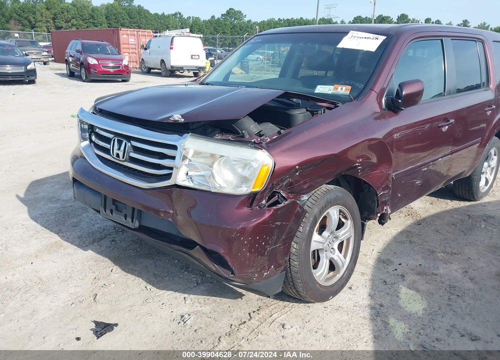 2013 HONDA PILOT EX-L VIN: 5FNYF4H57DB073690