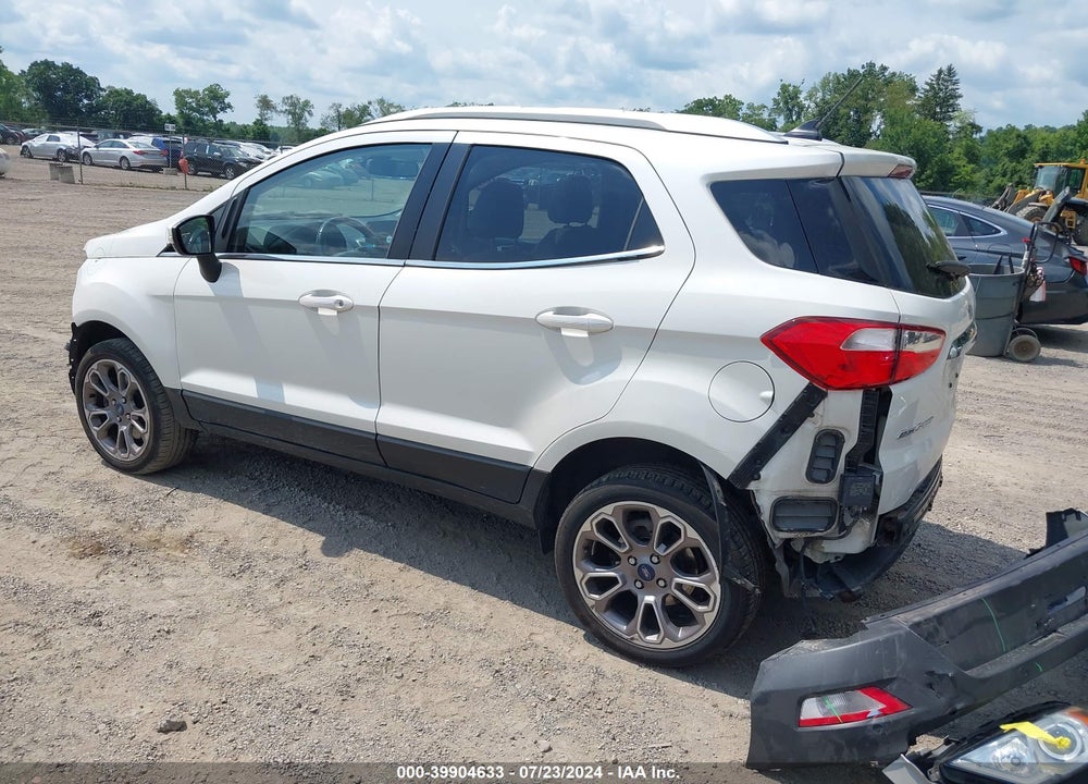 2018 FORD ECOSPORT TITANIUM VIN: MAJ6P1WL0JC178414