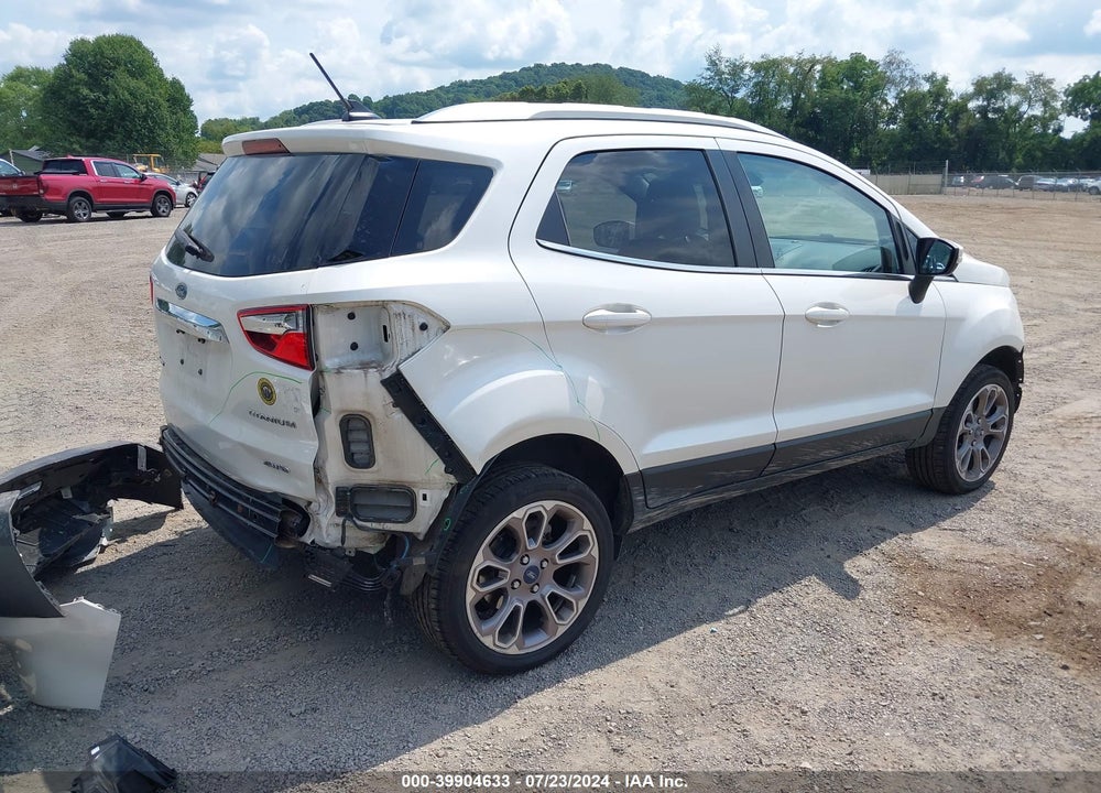 2018 FORD ECOSPORT TITANIUM VIN: MAJ6P1WL0JC178414