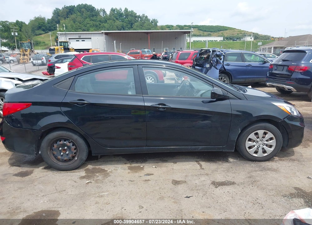 2016 HYUNDAI ACCENT SE VIN: KMHCT4AE9GU116043