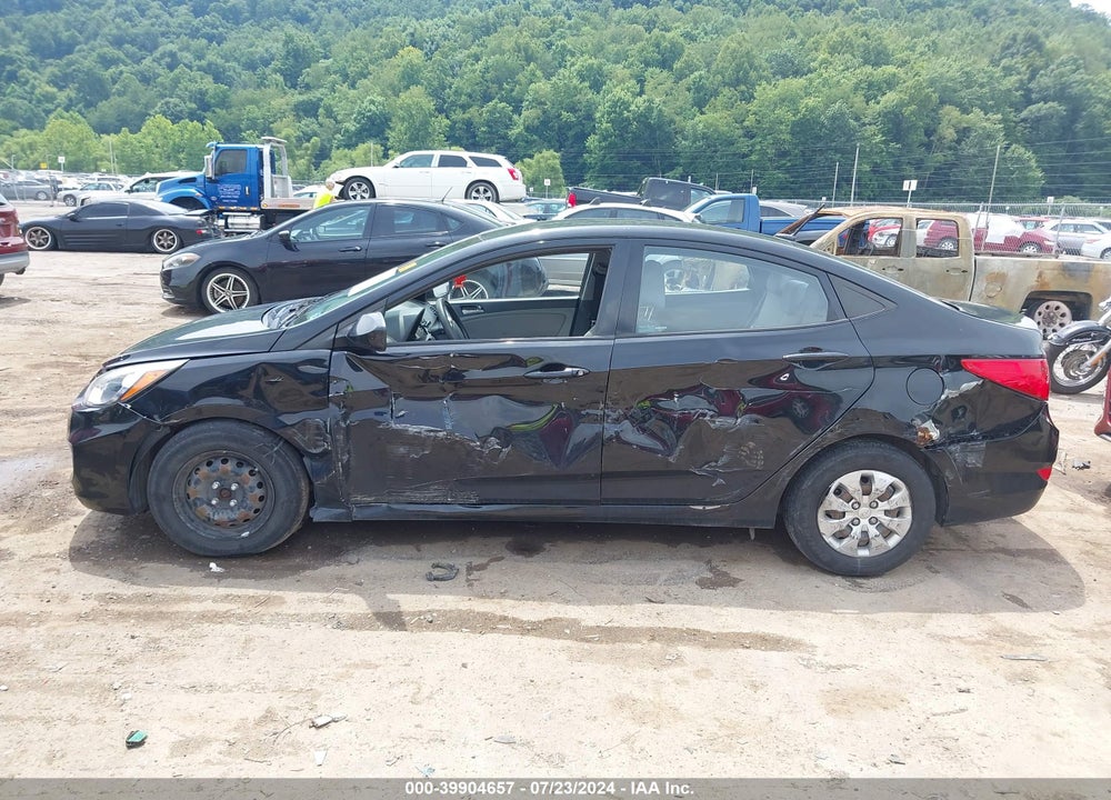 2016 HYUNDAI ACCENT SE VIN: KMHCT4AE9GU116043