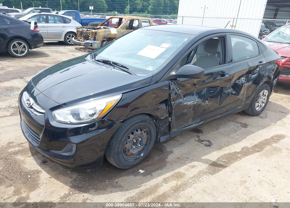 2016 HYUNDAI ACCENT SE VIN: KMHCT4AE9GU116043