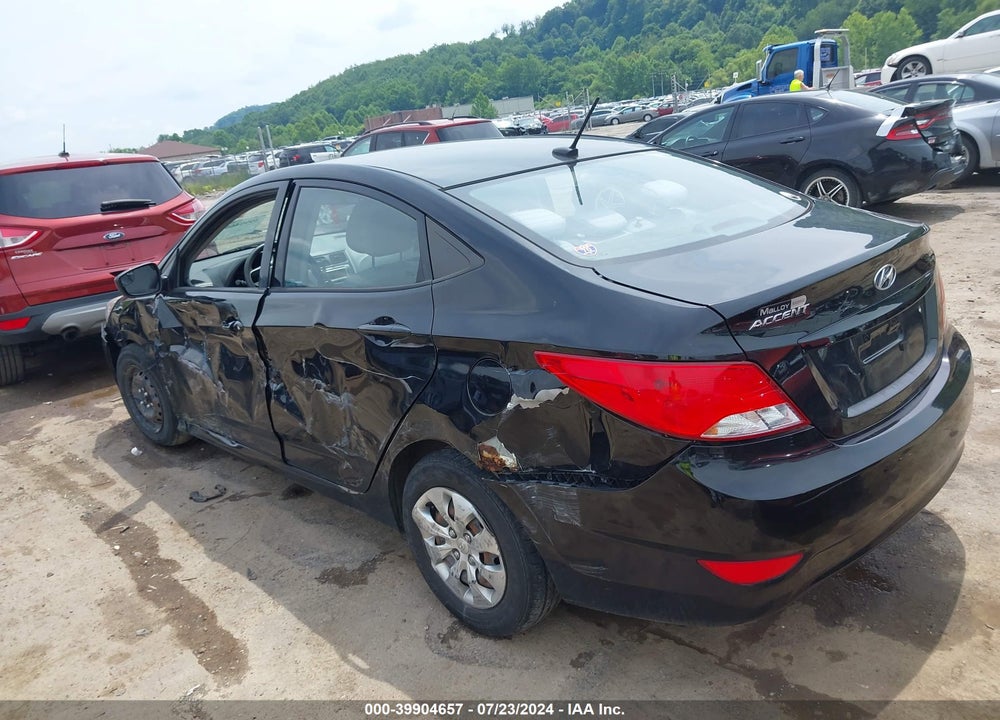 2016 HYUNDAI ACCENT SE VIN: KMHCT4AE9GU116043