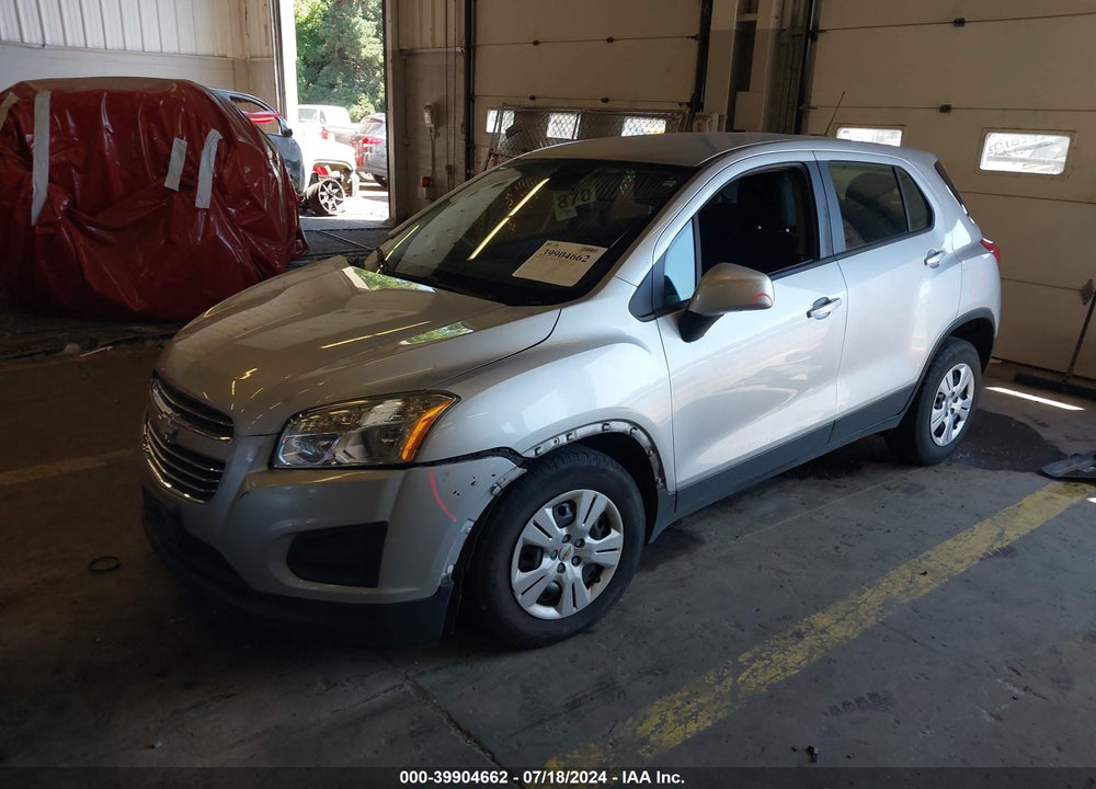 2016 CHEVROLET TRAX 1LS VIN: 3GNCJKSB9GL259188