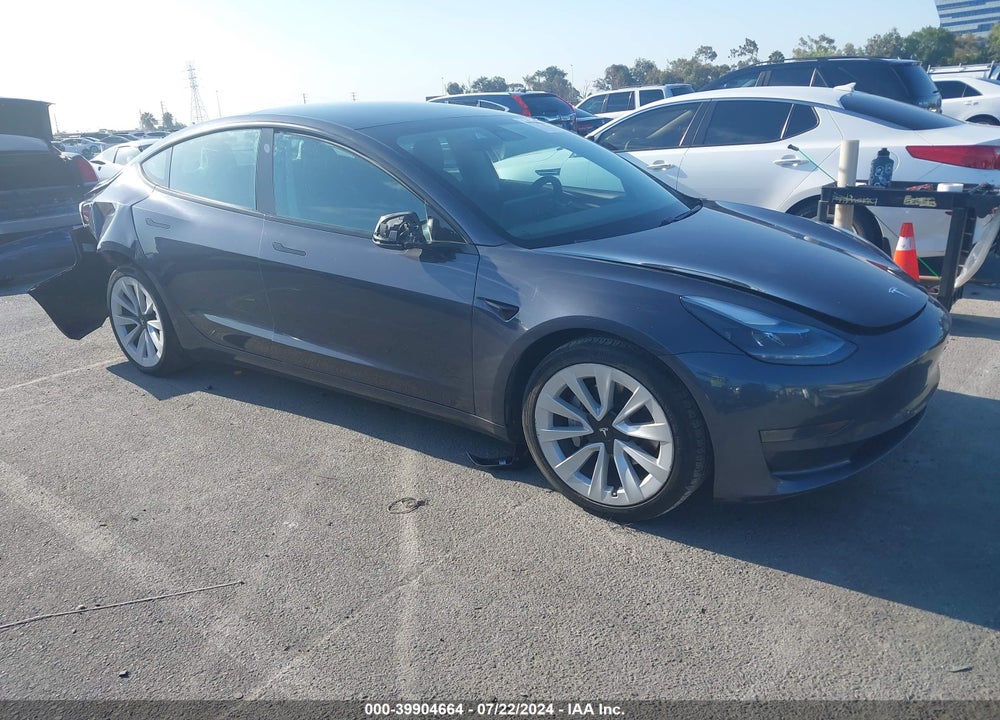 2021 TESLA MODEL 3 STANDARD RANGE PLUS REAR-WHEEL DRIVE VIN: 5YJ3E1EA5MF066010