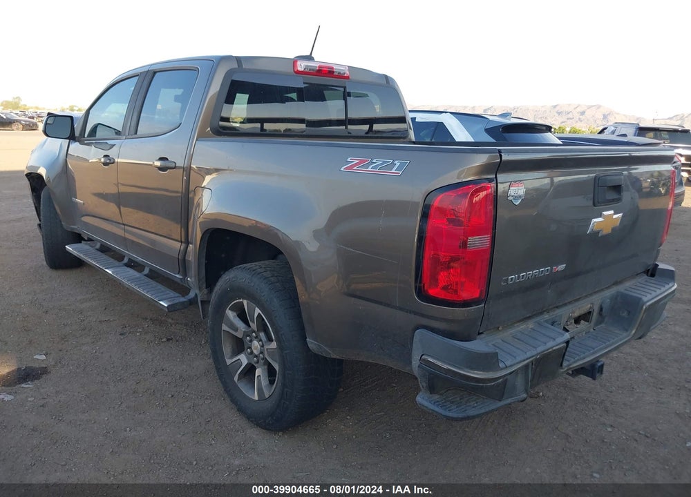 2017 CHEVROLET COLORADO Z71 VIN: 1GCGSDEN9H1188902