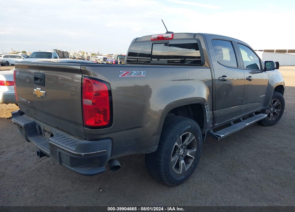 2017 CHEVROLET COLORADO Z71 VIN: 1GCGSDEN9H1188902