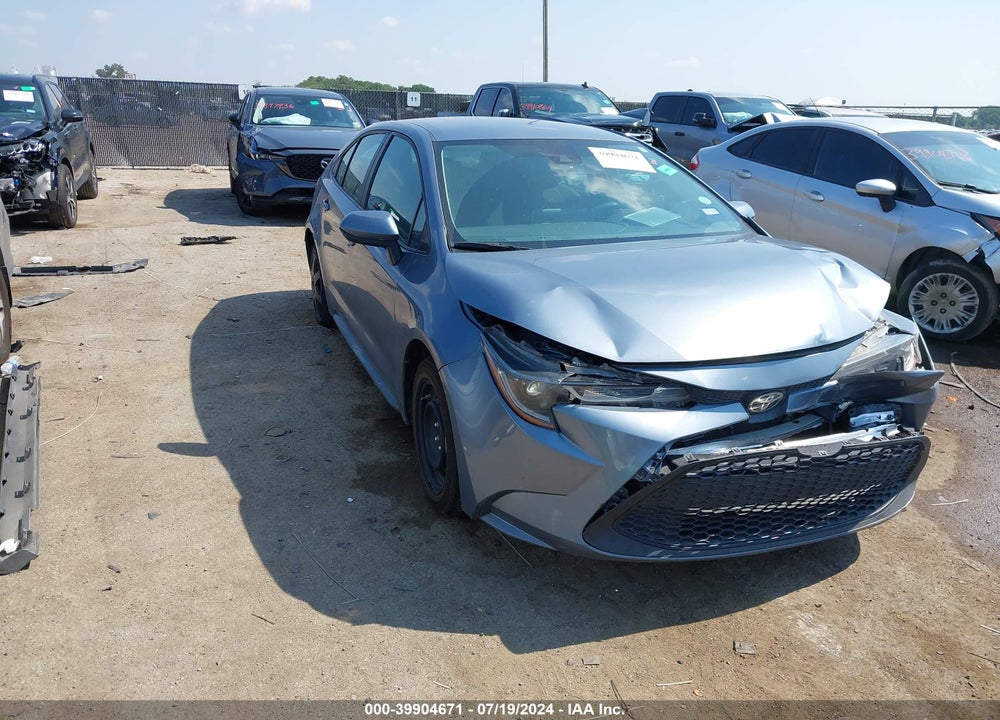 2021 TOYOTA COROLLA LE VIN: 5YFEPMAE2MP245722