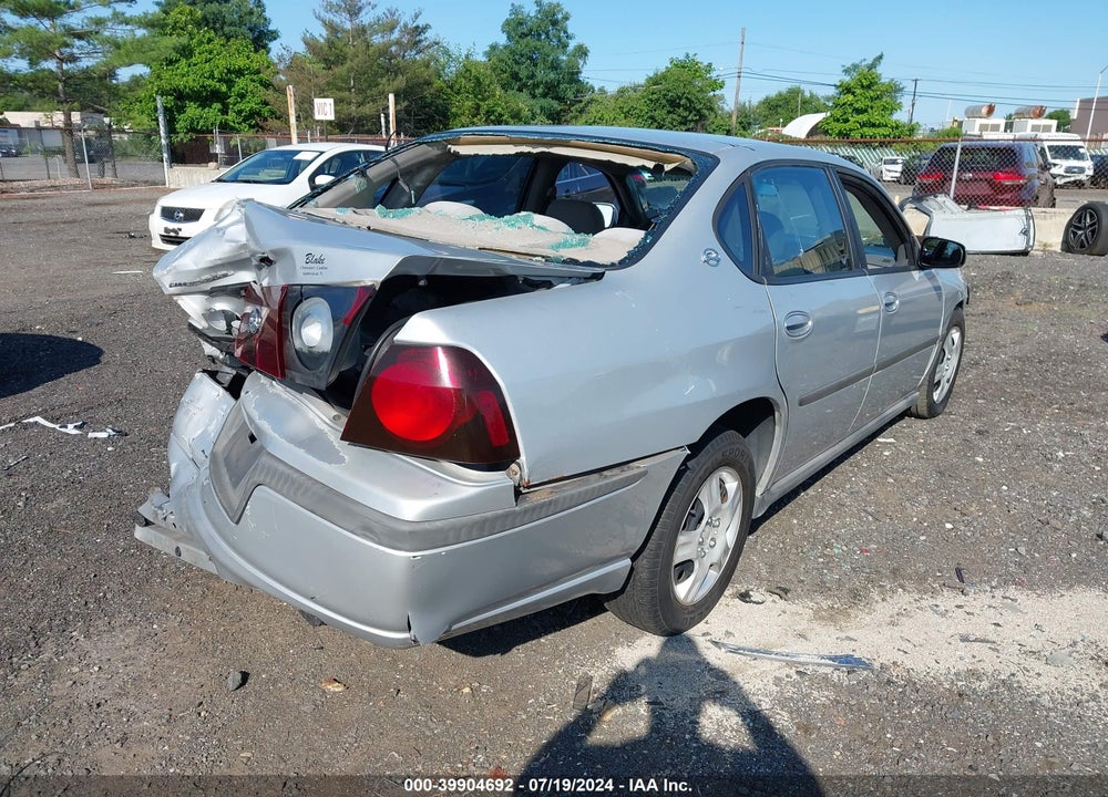 2004 CHEVROLET IMPALA VIN: 2G1WF52E949340329