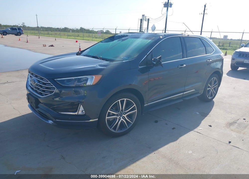 2019 FORD EDGE TITANIUM VIN: 2FMPK3K90KBB69034
