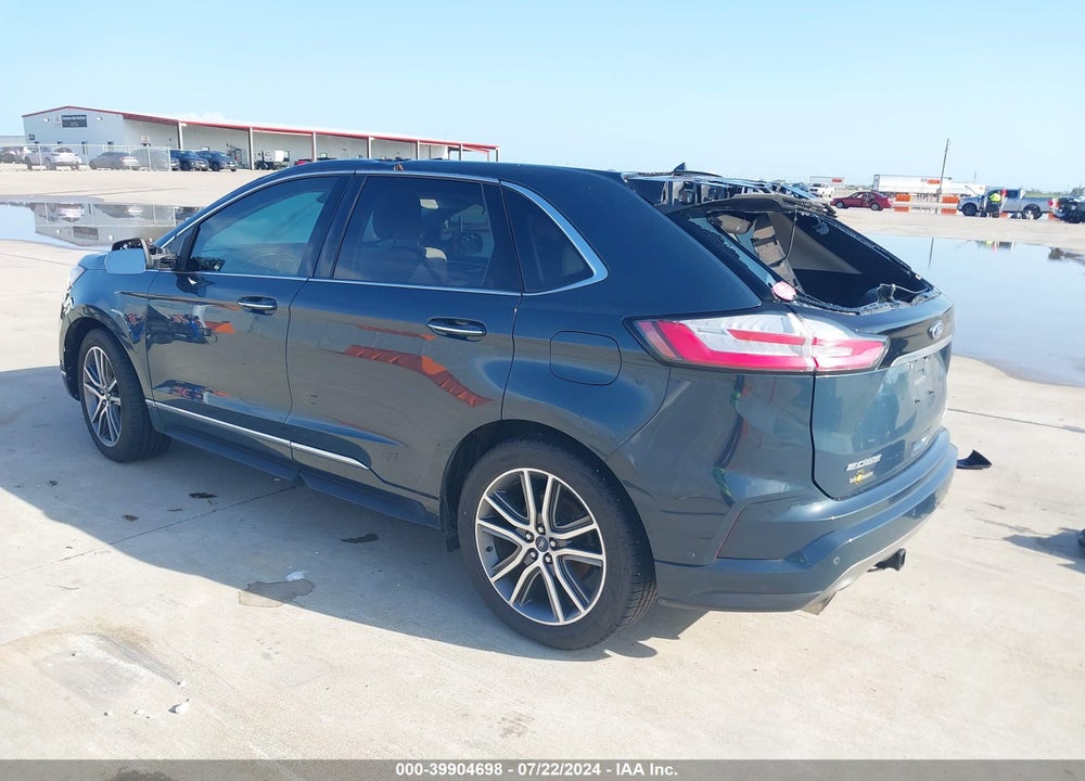 2019 FORD EDGE TITANIUM VIN: 2FMPK3K90KBB69034