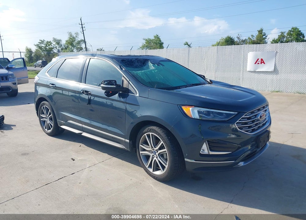 2019 FORD EDGE TITANIUM VIN: 2FMPK3K90KBB69034