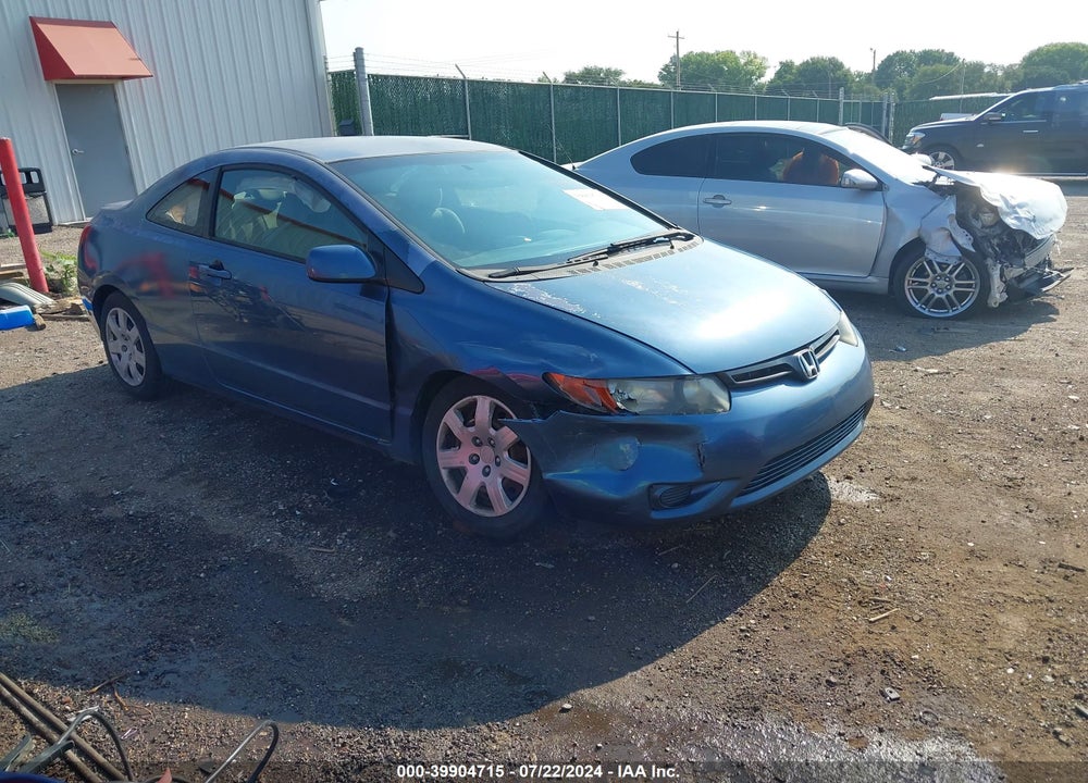 2006 HONDA CIVIC LX VIN: 2HGFG12636H578452
