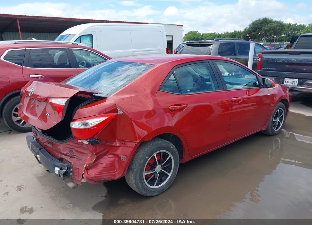 2014 TOYOTA COROLLA LE VIN: 5YFBURHE2EP159830