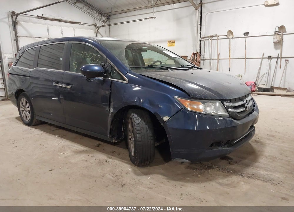 2015 HONDA ODYSSEY EX-L VIN: 5FNRL5H69FB022402
