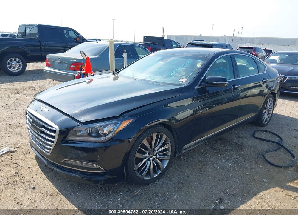 2015 HYUNDAI GENESIS VIN: KMHGN4JF5FU037004