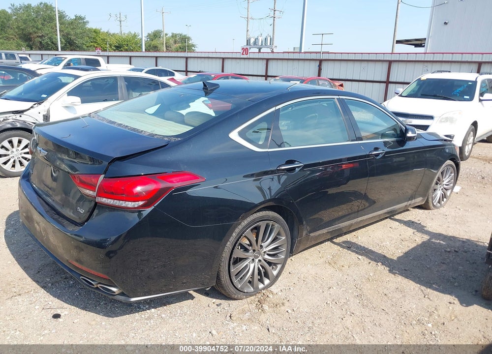 2015 HYUNDAI GENESIS VIN: KMHGN4JF5FU037004
