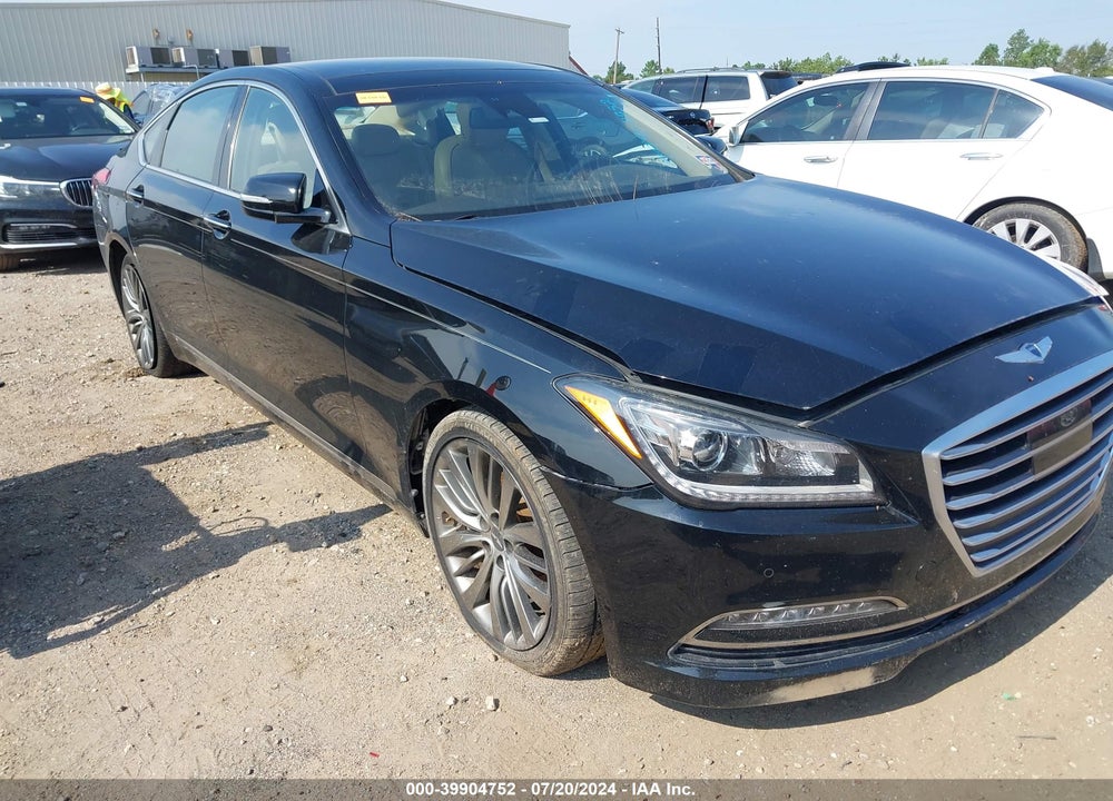 2015 HYUNDAI GENESIS VIN: KMHGN4JF5FU037004