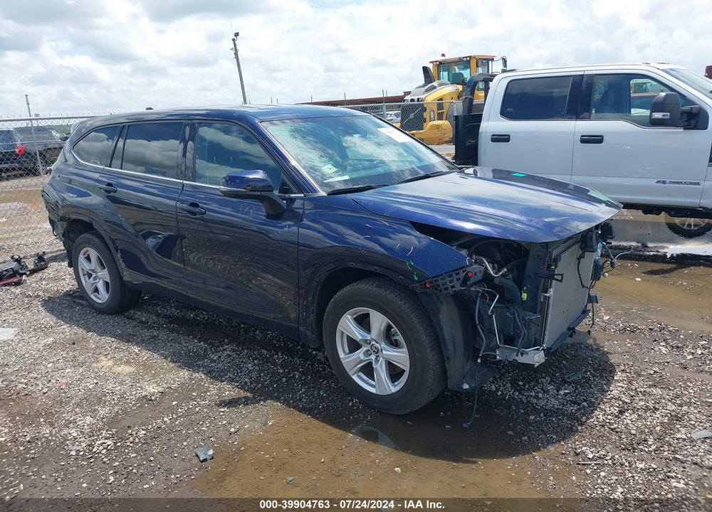 2021 TOYOTA HIGHLANDER LE VIN: 5TDZZRAH7MS536503
